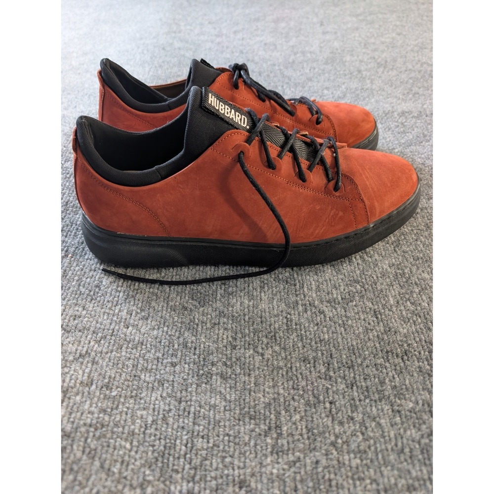 Samuel Hubbard Flight Mens 12 M Rust Nubuck Leather Comfort Sneakers M1600-017
